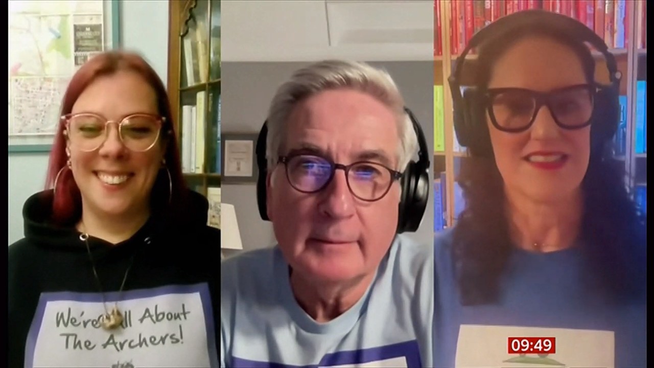 Fans and cast of The Archers speak in this 75th anniversary of The Archers radio program (UK)