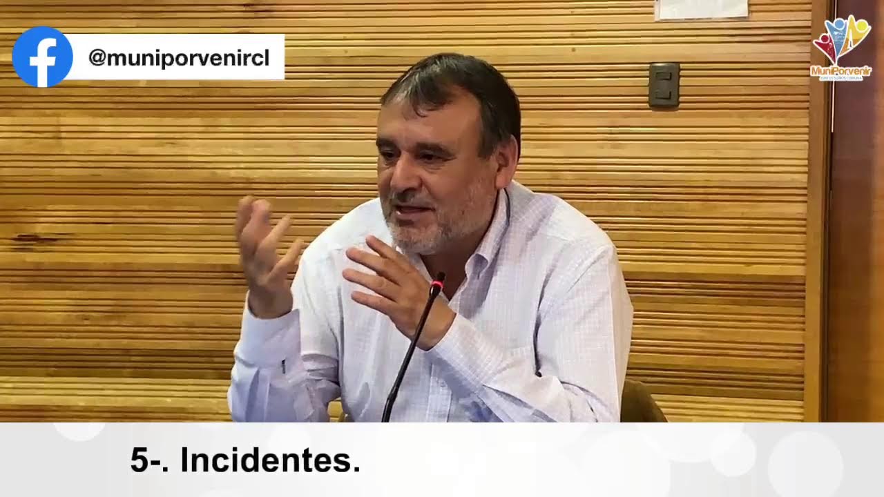 Sesión Ordinaria Nro. 36 Concejo Municipal de Porvenir.