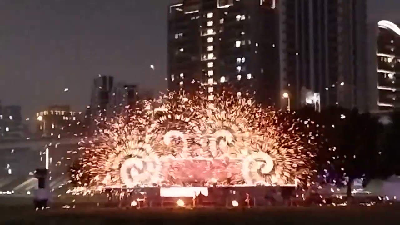 風火輪打鐵花