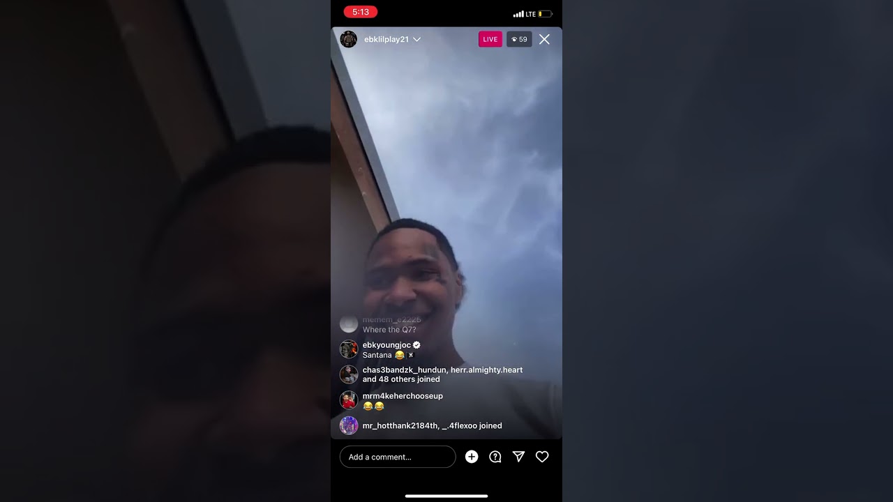 Ebk lil plays live
