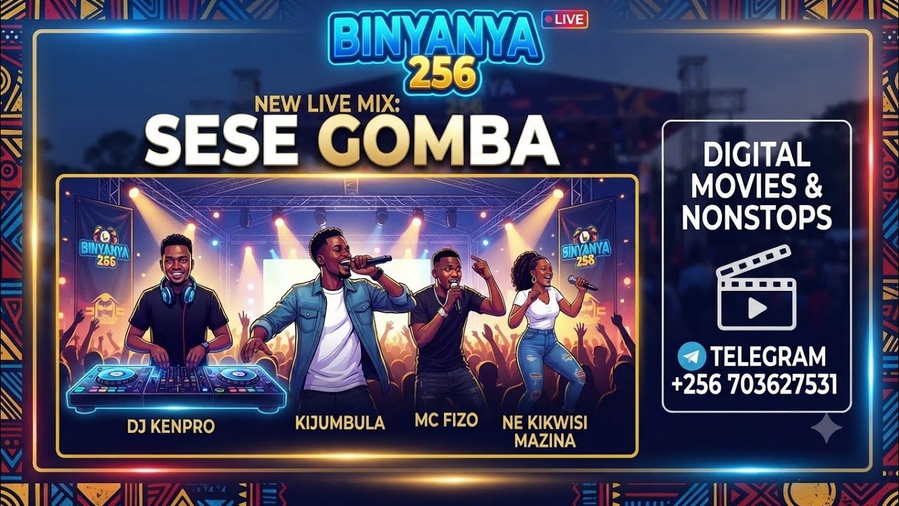 New live mix Sese Gomba Dj Kenny pro Kijjumbula Mc Fizo ne Kikwisi Mazina