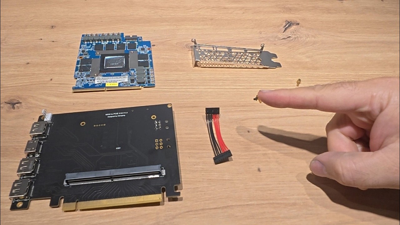 TRANSFORMO un CHIP de PORTÁTIL en una GPU GAMING – EXPERIMENTO