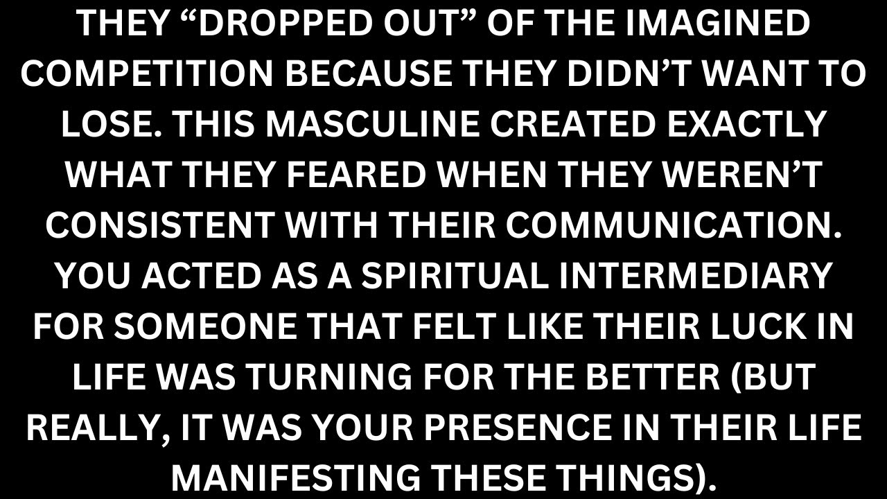 This masculine created separation when they tried to keep things surface-level with high priestess.