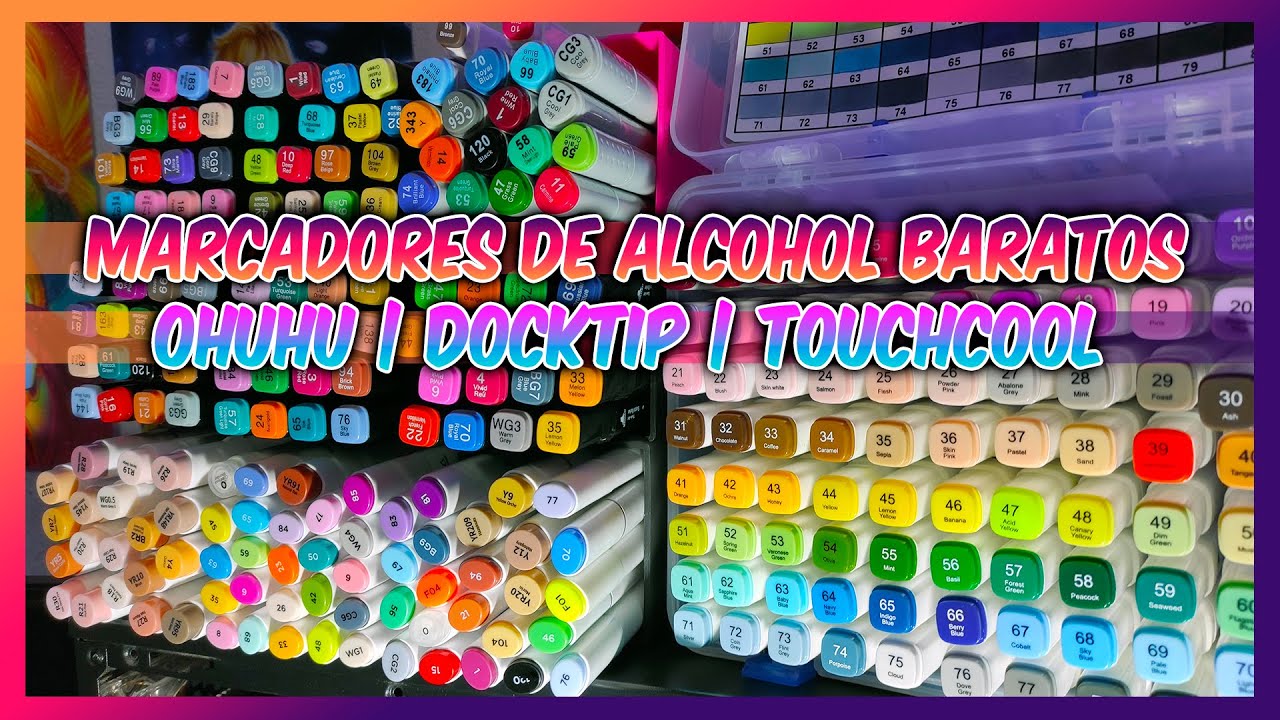 TOP 3 MEJORES MARCADORES DE ALCOHOL BARATOS PARA PINTAR en 2021