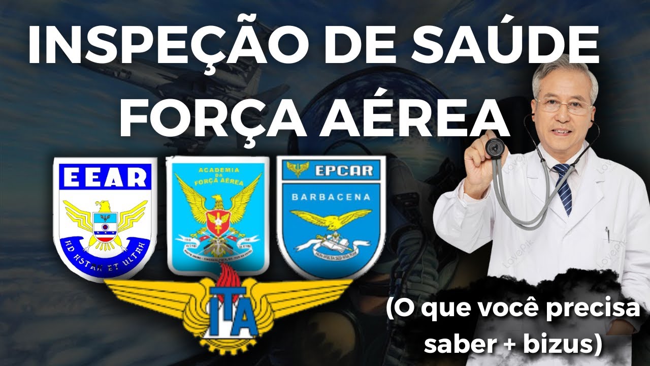 INSPEÇÃO DE SAÚDE FORÇA AÉREA: O que você precisa saber + Dicas