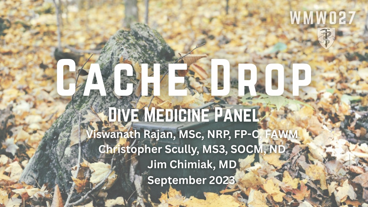 Cache Drop- Dive Medicine Panel from September 2023
