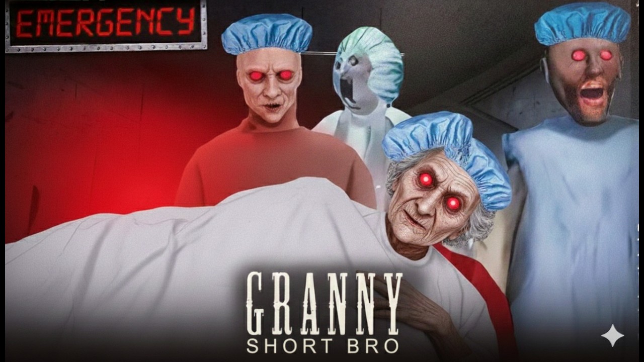 GRANNY মারামারি করতে করতে হাসপাতালে ভর্তি | HORROR ESCAPE GAMEPLAY | EPISODE 35 | SHORT BRO