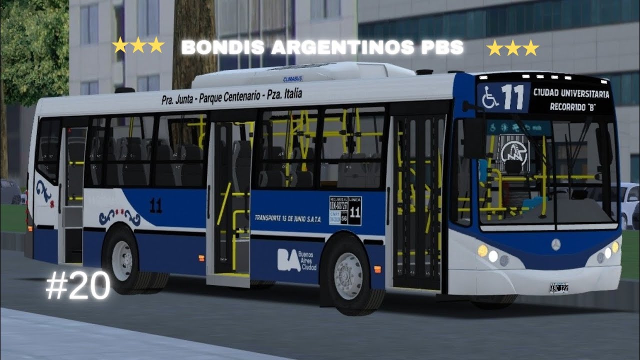 BUENOS AIRES CIUDAD 🫡 | PBS #20 - Metalpar Iguazú II - Mercedes-Benz 0500U - Línea 11 