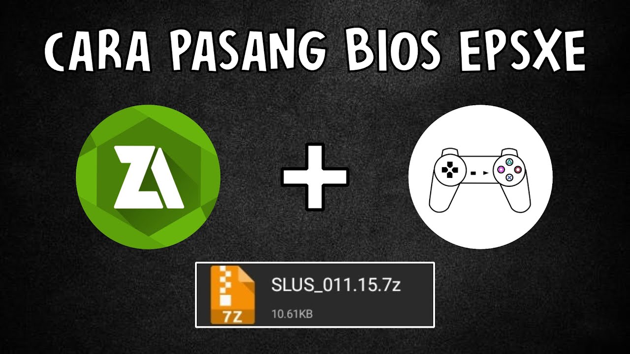 CARA MEMASANG BIOS DAN GAME DI APK EPSXE ANDROID.