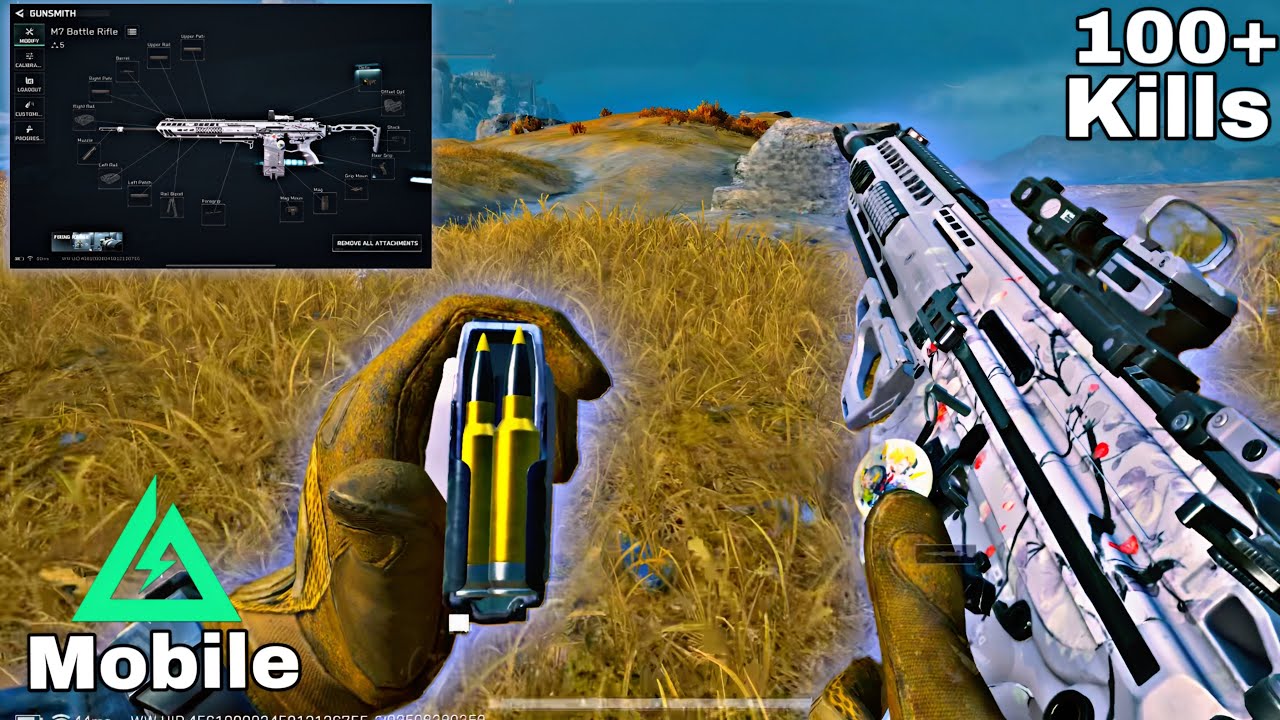 M7 Battle Rifle Delta Force Mobile | Pro Loadout & Gameplay
