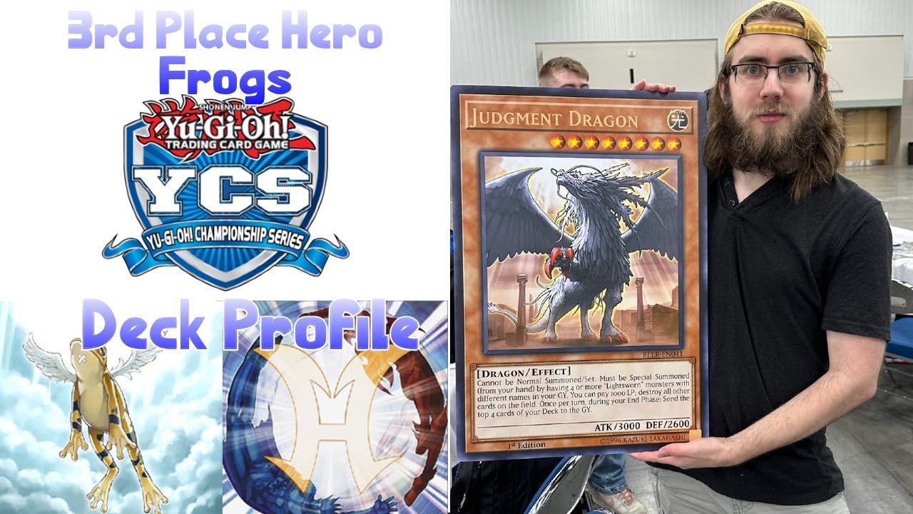 3rd Place SPICY! Hero Frogs YCS Indy 2024 UTW Edison Format Deck Profile -   RBET Rooler 