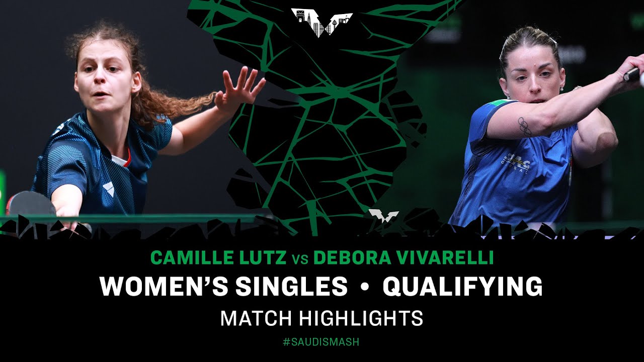 Camille Lutz vs Debora Vivarelli | WS Qual | Saudi Smash 2024