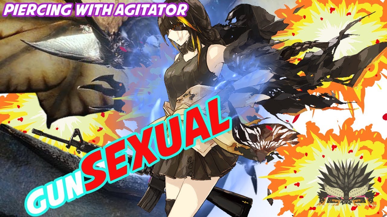 Monster Hunter World Nergigante | Pierce HBG + Agitator. gunSEXUAL.