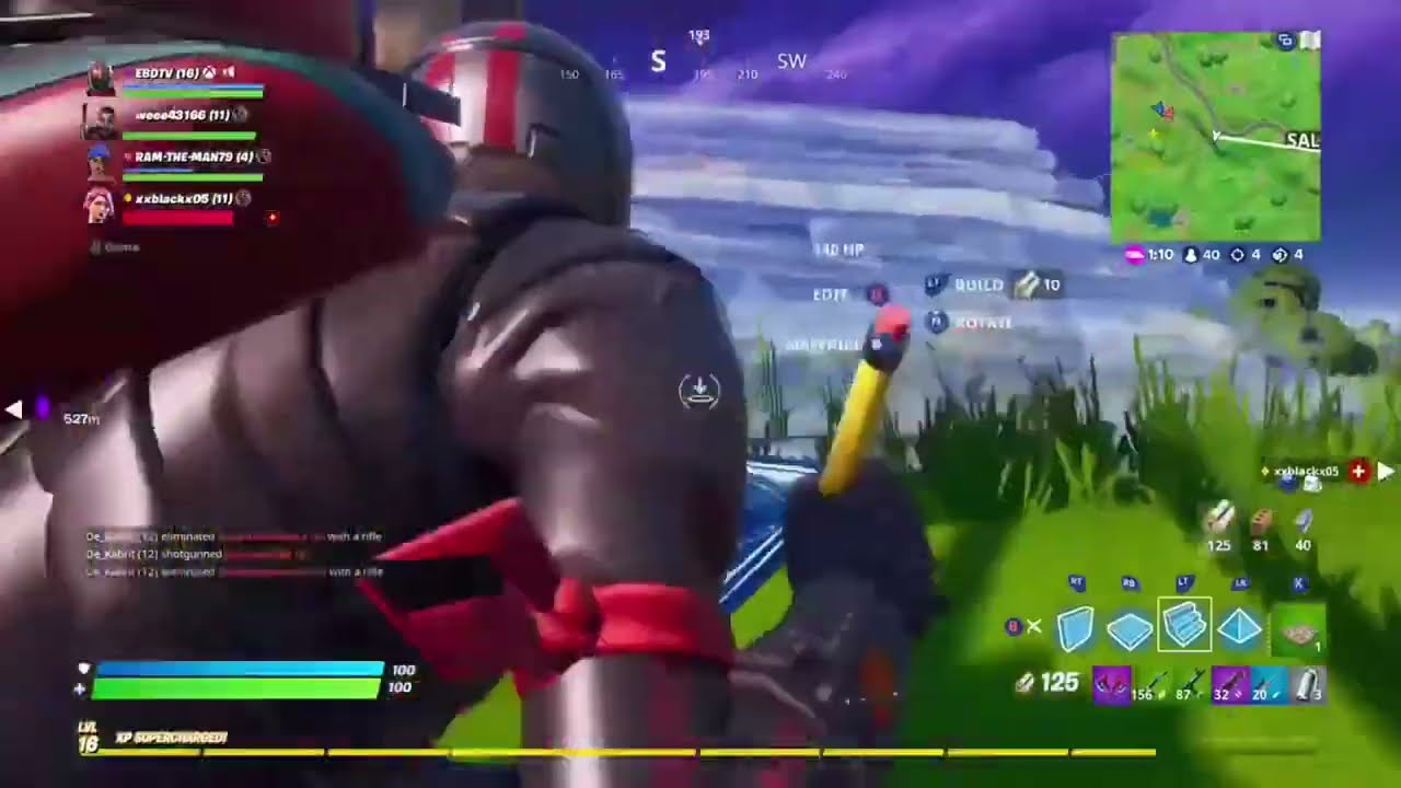 Эпичный монтаж по Fortnite #1