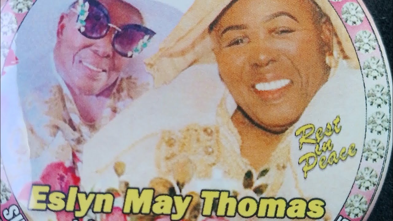 ESLYN MAY THOMAS MAMA GRAVE DIGGING MAY PEN CEMETERY  DONE BY BRITE LITE FUNERAL SERVICE