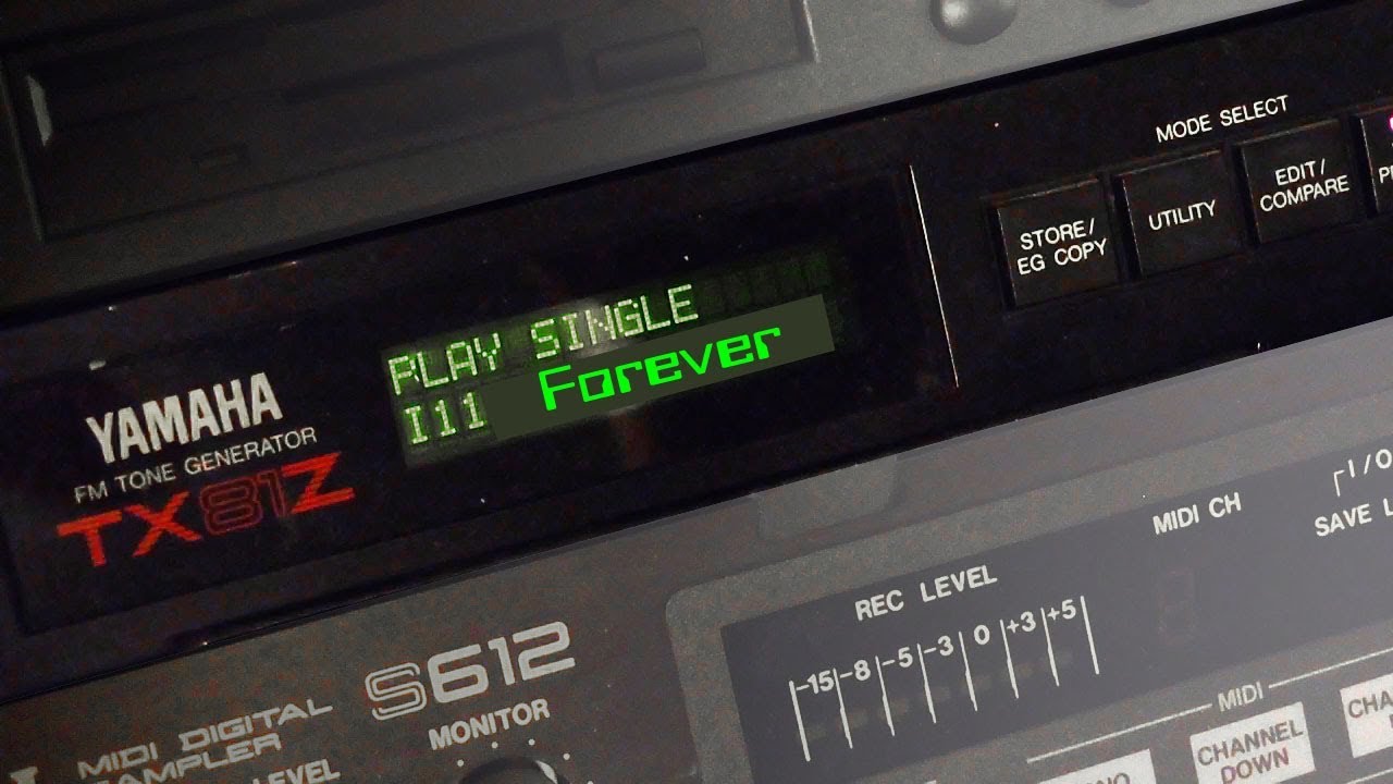 Yamaha TX81Z Forever [Bank 2 w/ FX, Demo #5]