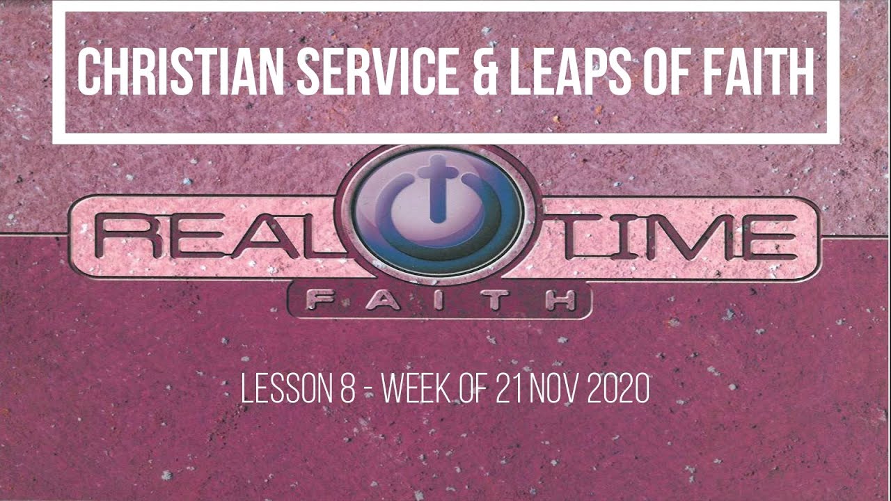 Real Time Faith Sabbath School | Lesson 8