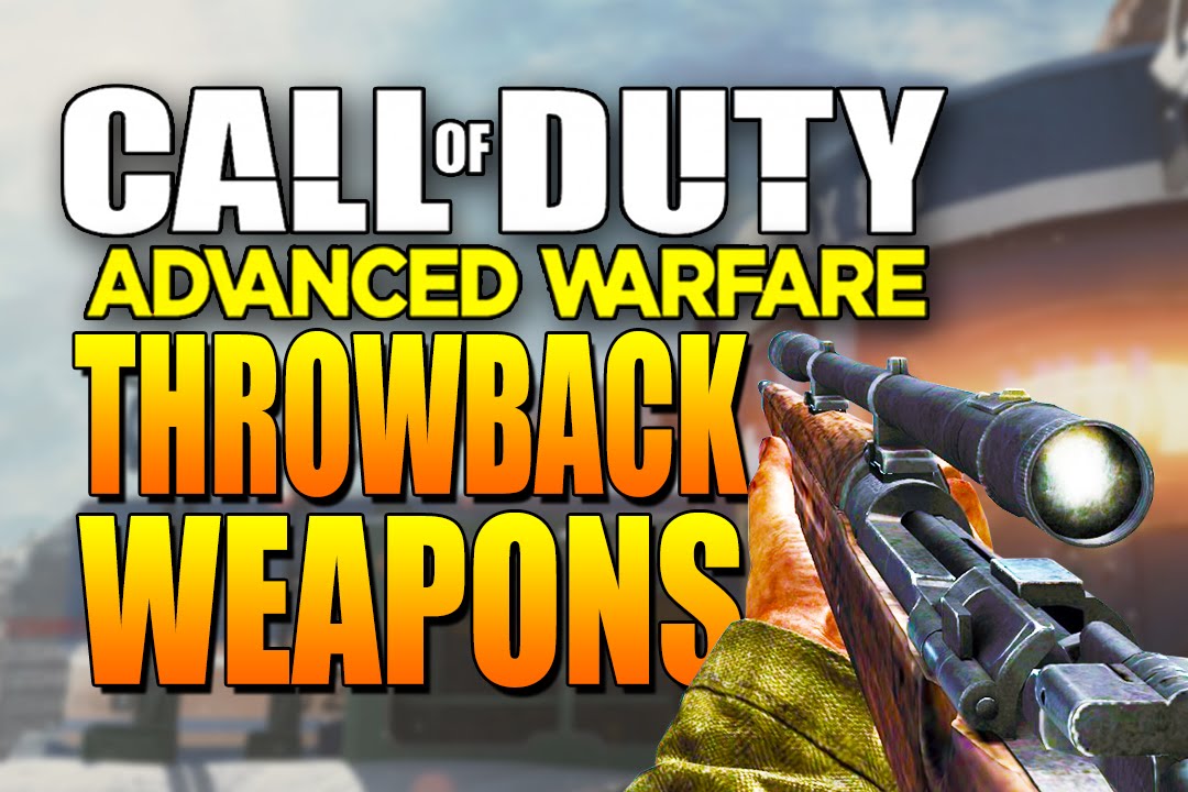 Call of Duty: Advanced Warfare - Create a Class THROWBACK WEAPONS!? - COD 2014