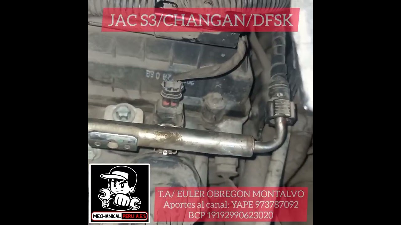 SENSOR DE OXÍGENO DAÑADO JAC S3 2018 (Aportes al canal YAPE 973787092 - Cnta BCP 191-92990623-0-20)
