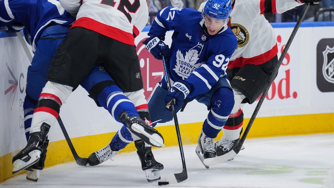Gavin McKenna's FIRST POINT in a Maple Leafs jersey!