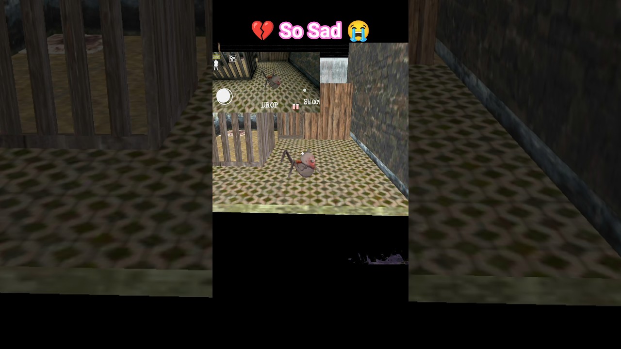 💔 Slendrina Sad Moments | Emotional Horror Shorts 😢#bfggaming #granny2