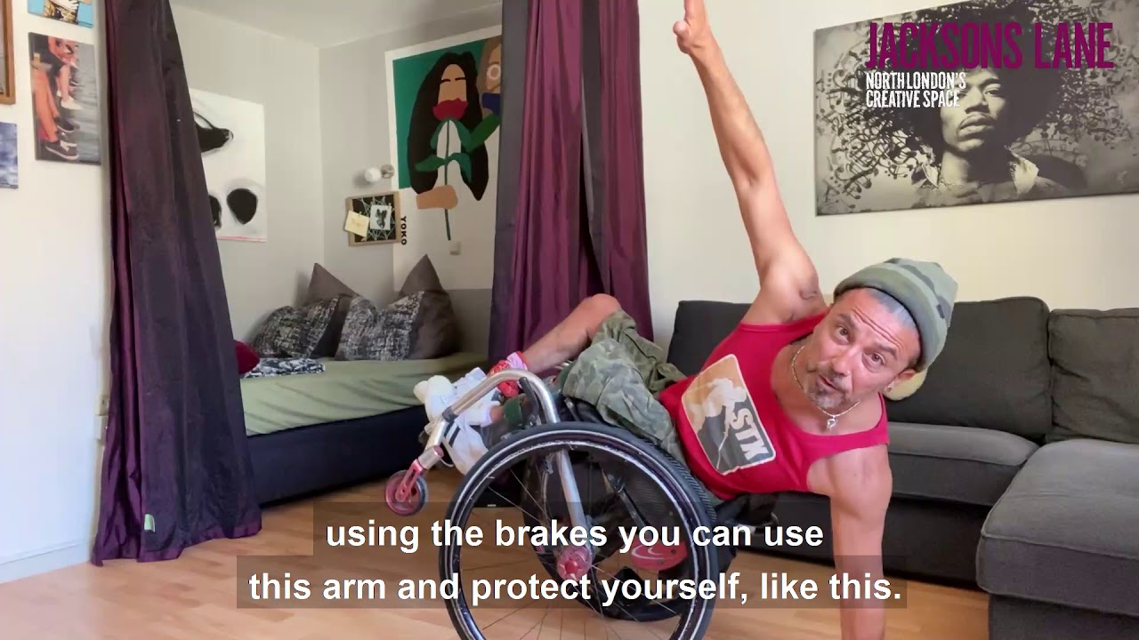 Circus & Dance Workout with Dergin Tokmak, Artist & Wheelchair User