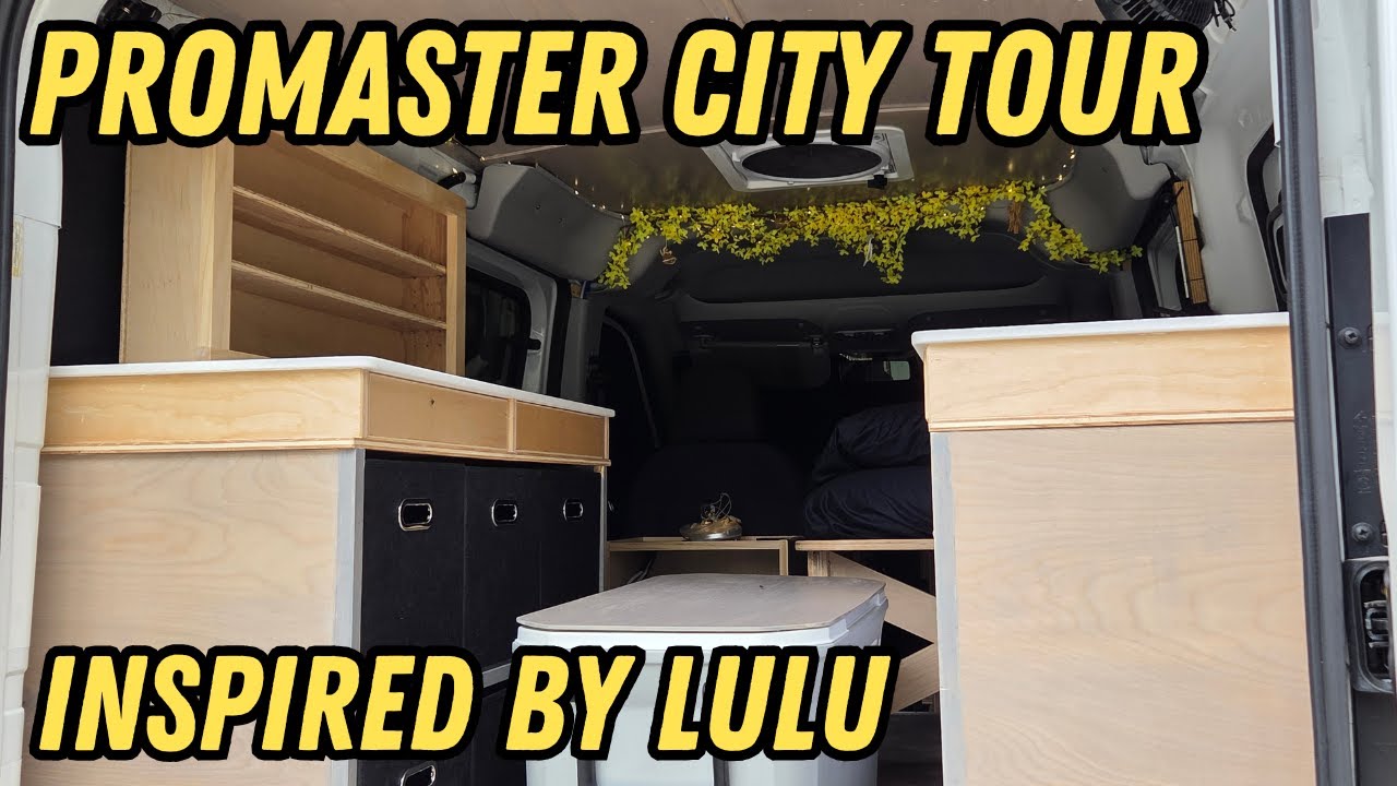 ЭКСКУРСИЯ ПО ГОРОДУ PROMASTER | СТРОИТЕЛЬСТВО ФУРГОНА, ВДОХНОВЛЕННОГО LULU'S WAY