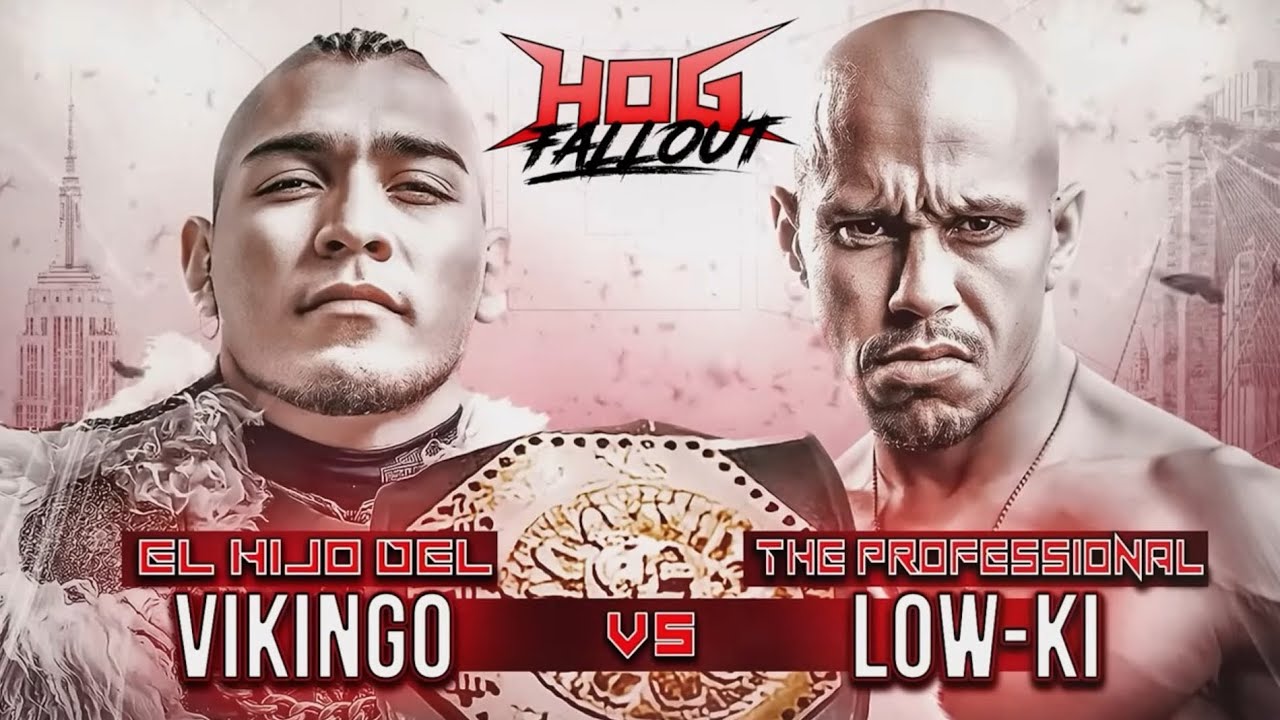 Low Ki Vs El Hijo Del Vinkingo match Highlights House of Glory Fallout