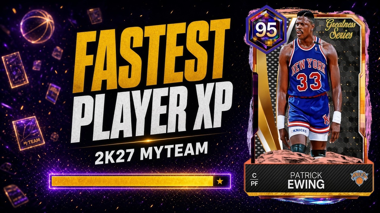 FASTEST Way to Level Player XP in NBA 2K27 MyTEAM