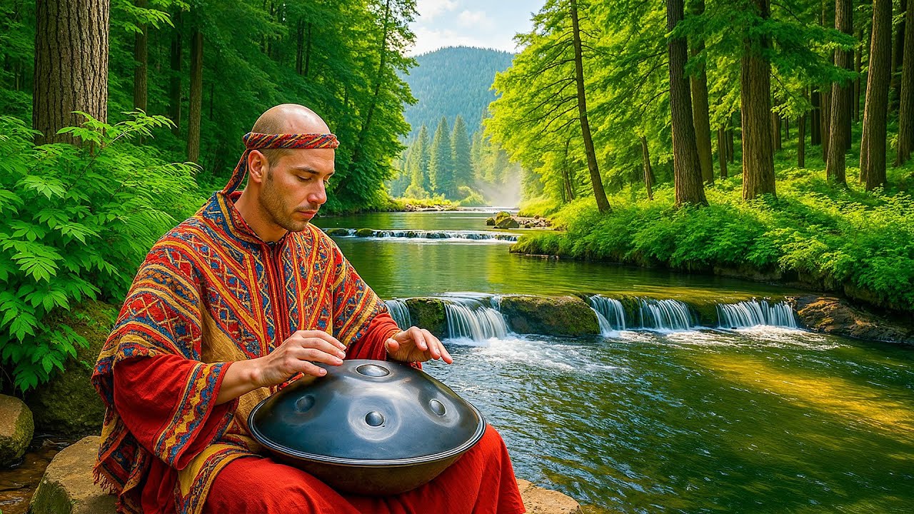Самая красивая мелодия в мире 🎸 Лучшая мелодия ханг-барабана для внутреннего исцеления