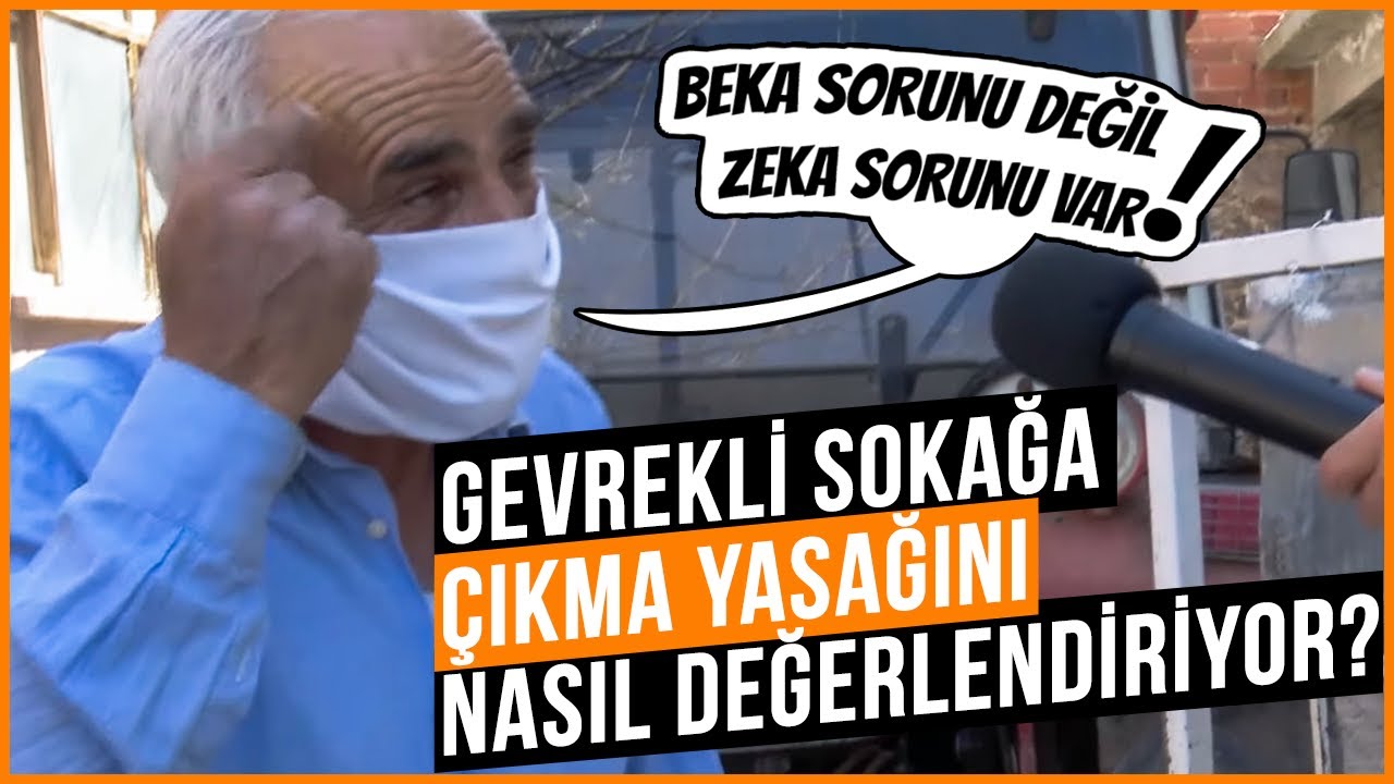 #GEVREKLİ SOKAĞA ÇIKMA YASAĞINI NASIL DEĞERLENDİRİYOR #koronavirüs | SOKAK RÖPORTAJI