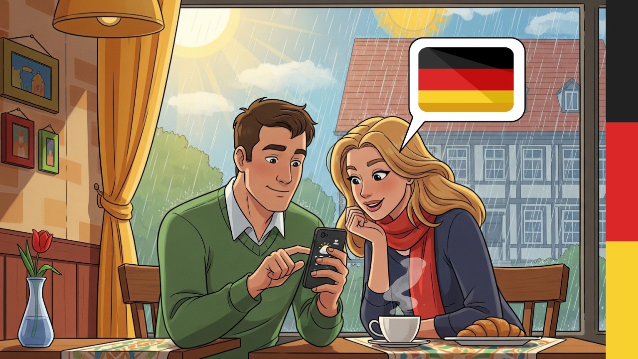 Deutsch lernen 🌦️ Über das Wetter sprechen | Fließend Deutsch sprechen | Deutsch im Alltag 🌤️