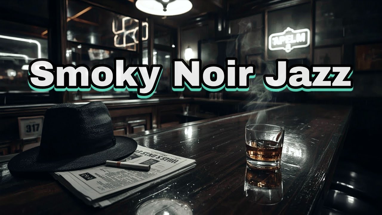 Midnight Noir Jazz | Moody Vibes for Empty Smoky Bar