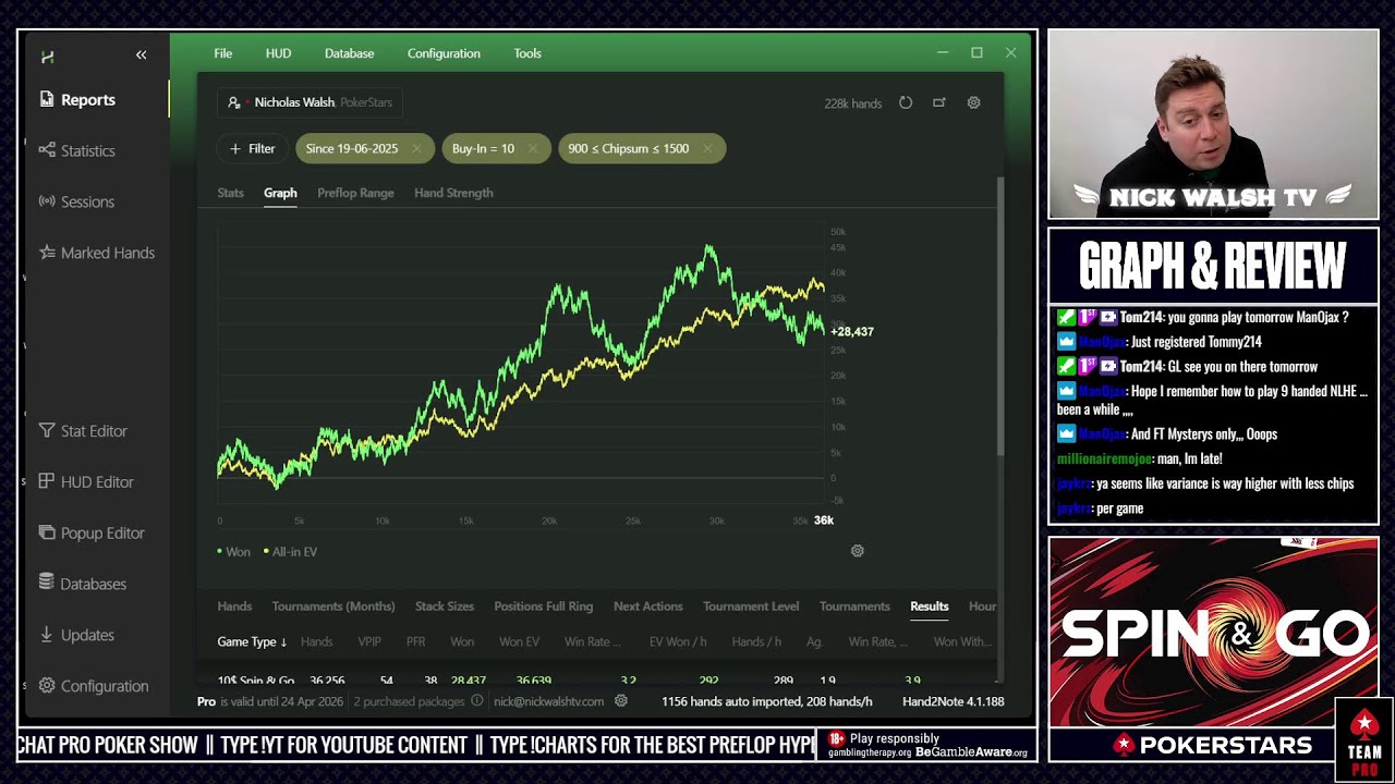 $50,000 Spin & Go NWTV Challenge | PokerStars | 18+