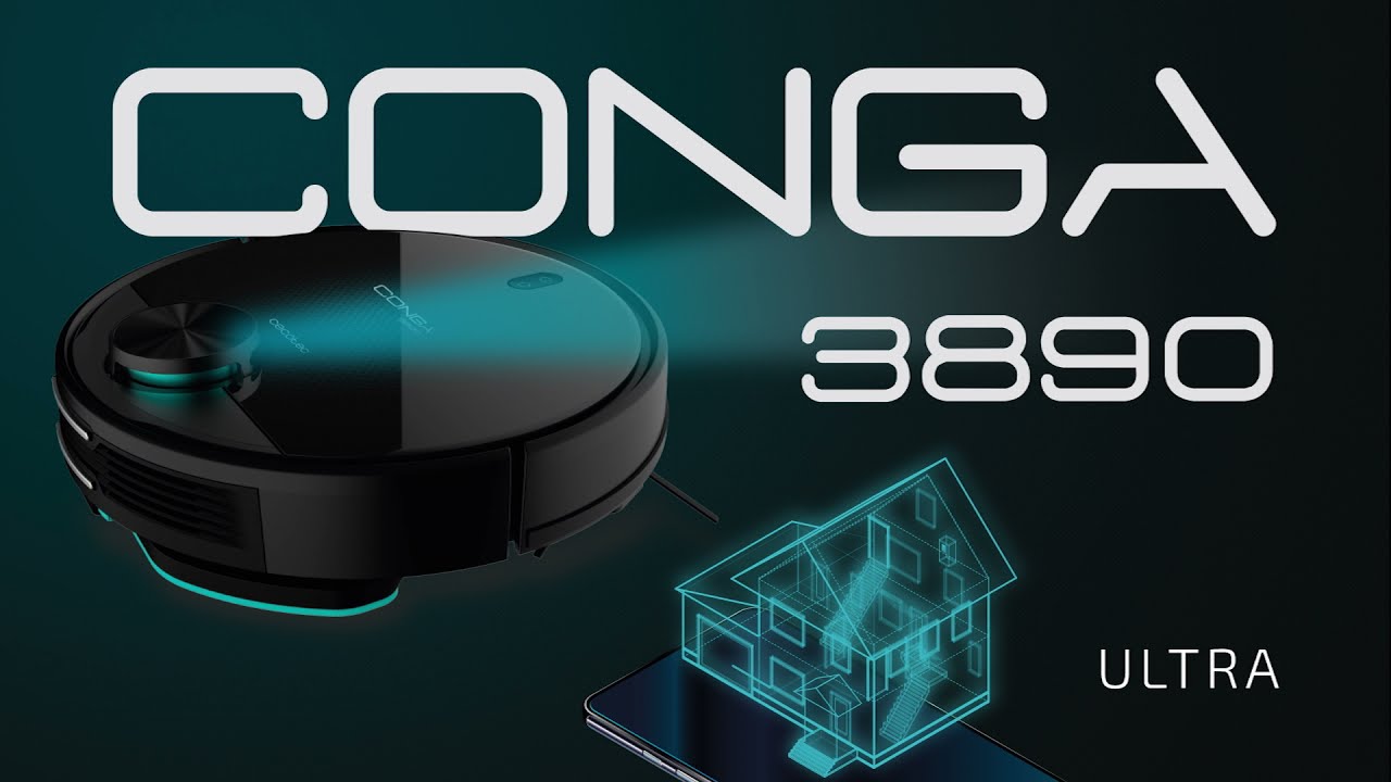 Robot vacuum cleaner Conga 3890 Ultra