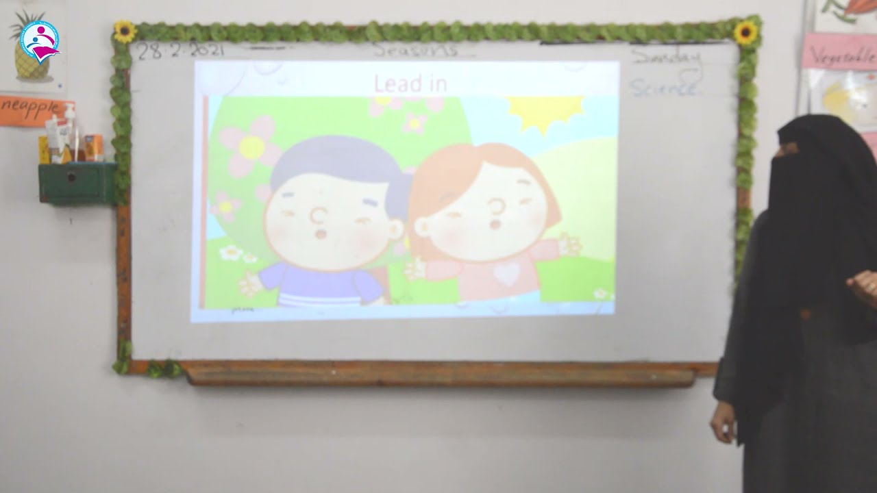 A typical class entitled the four seasons
