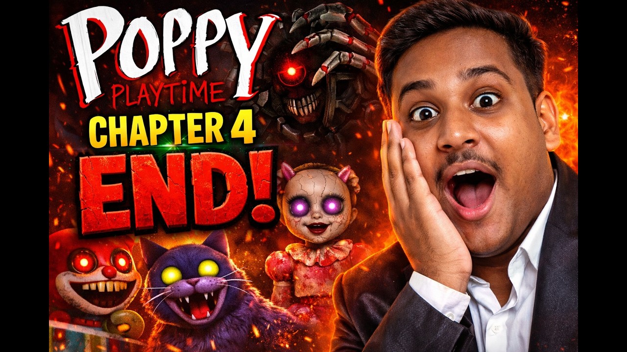 THE END OF POOPY PLAYTIME CHAPTER 4 #shorts #live