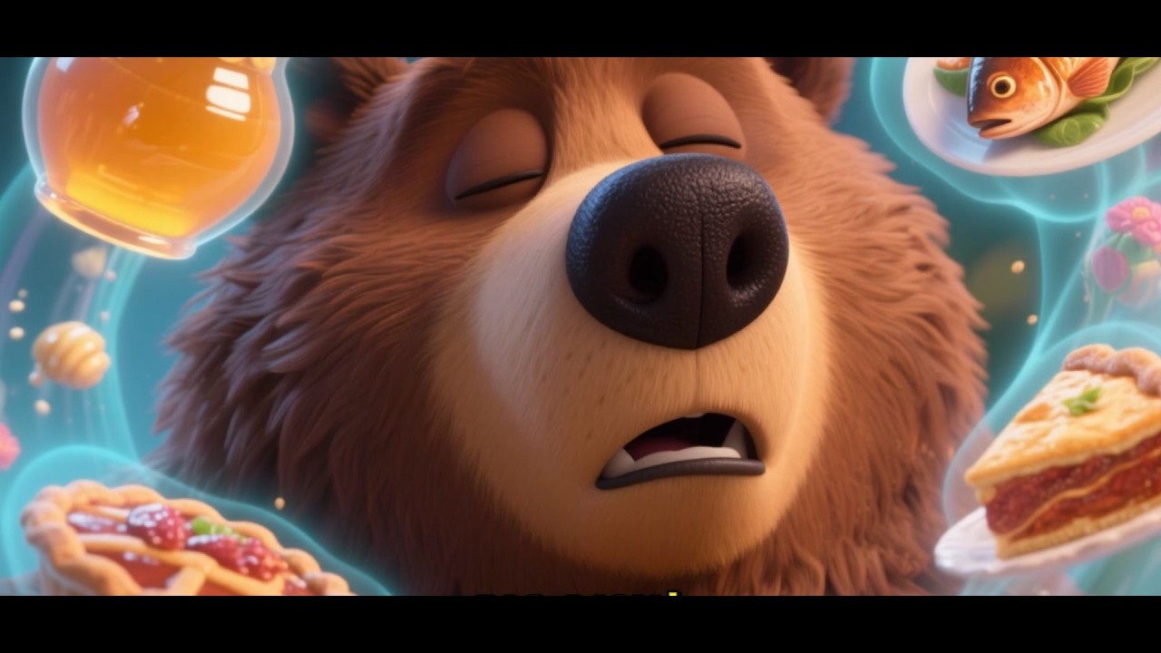 The Bear Who Snored So Loud | A Funny Bedtime Story For Kids | Learn English Through Story