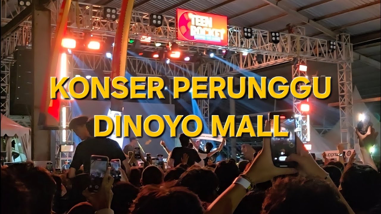 KONSER PERUNGGU BAND DINOYO MALL KOTA MALANG 