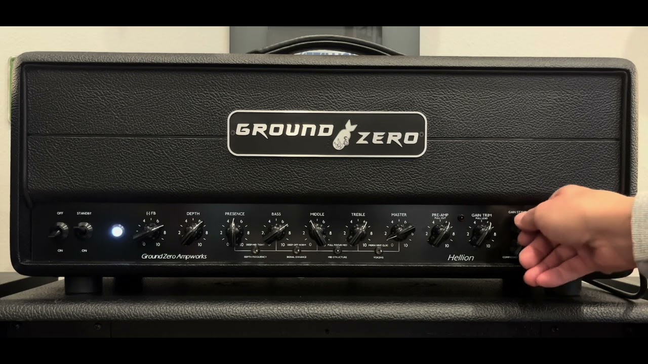 Ground Zero Ampworks Hellion 100 User Guide and Tone Tutorial