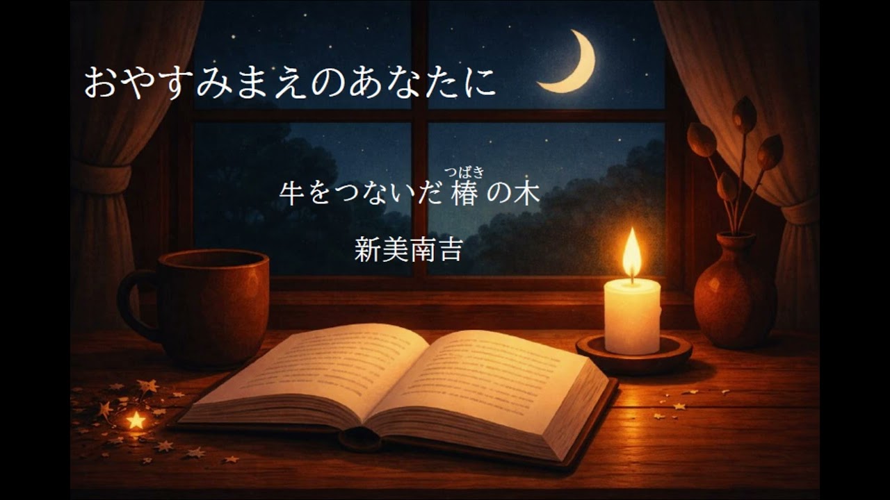 【朗読】牛をつないだ椿の木