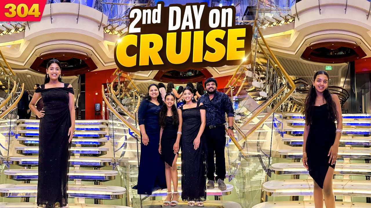 2nd Day on CRUISE 🤩| Junnu's Birthday Celebration 🥳 | VAAS Family | Telugu Vlogs