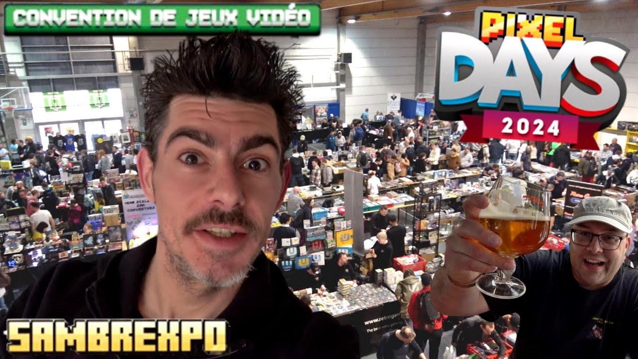 Pixel Days 2024 - La plus grande convention de jeux vidéo !!! Ft.@LejoueurbuveurGreg