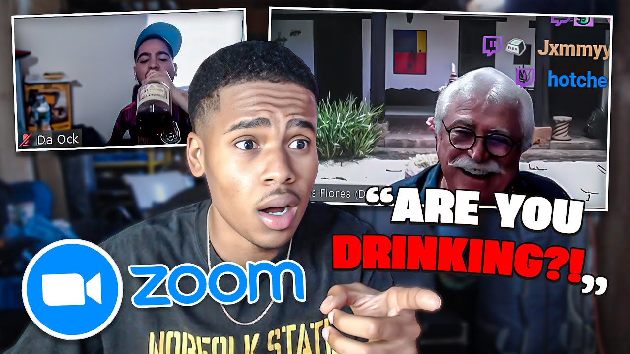 ZOOM CLASS TROLLING IN 2024 (CLASSMATE GETS DRUNK?!)
