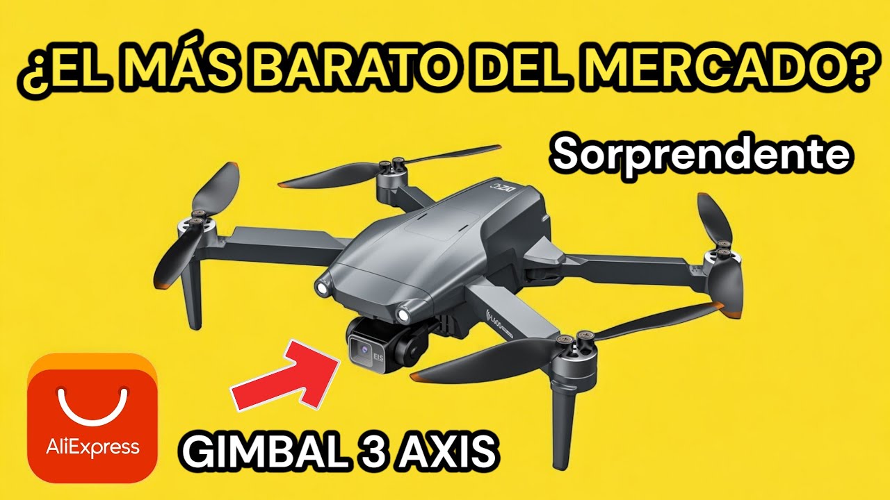 DRONE L600 PRO: ¿El mejor por menos de $200? | Primer vuelo real