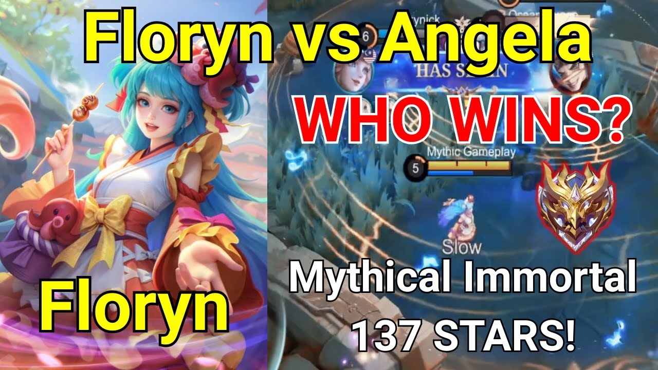 ANGELA vs FLORYN: Who is the TRUE Meta Support in Mythical Immortal? | MLBB #mobilelegends