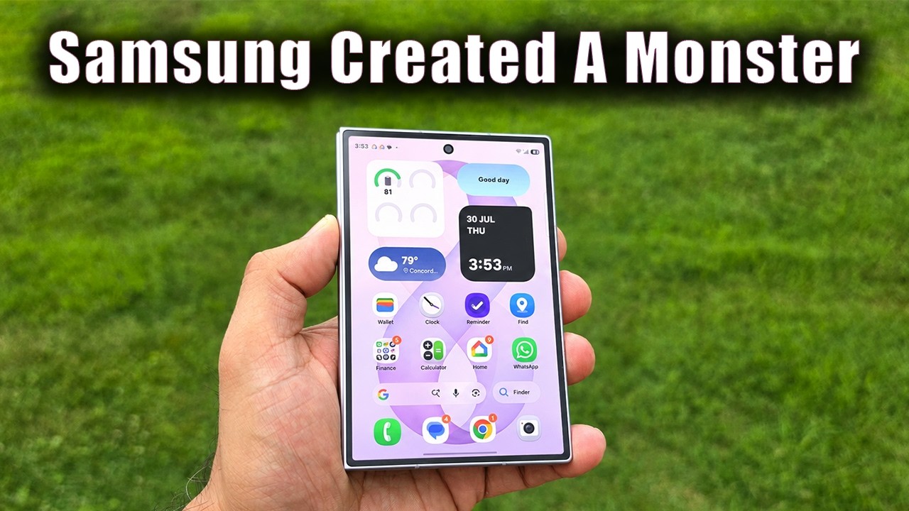 Samsung Galaxy Z Fold 8: неделя использования &mdash; плюсы и минусы!
