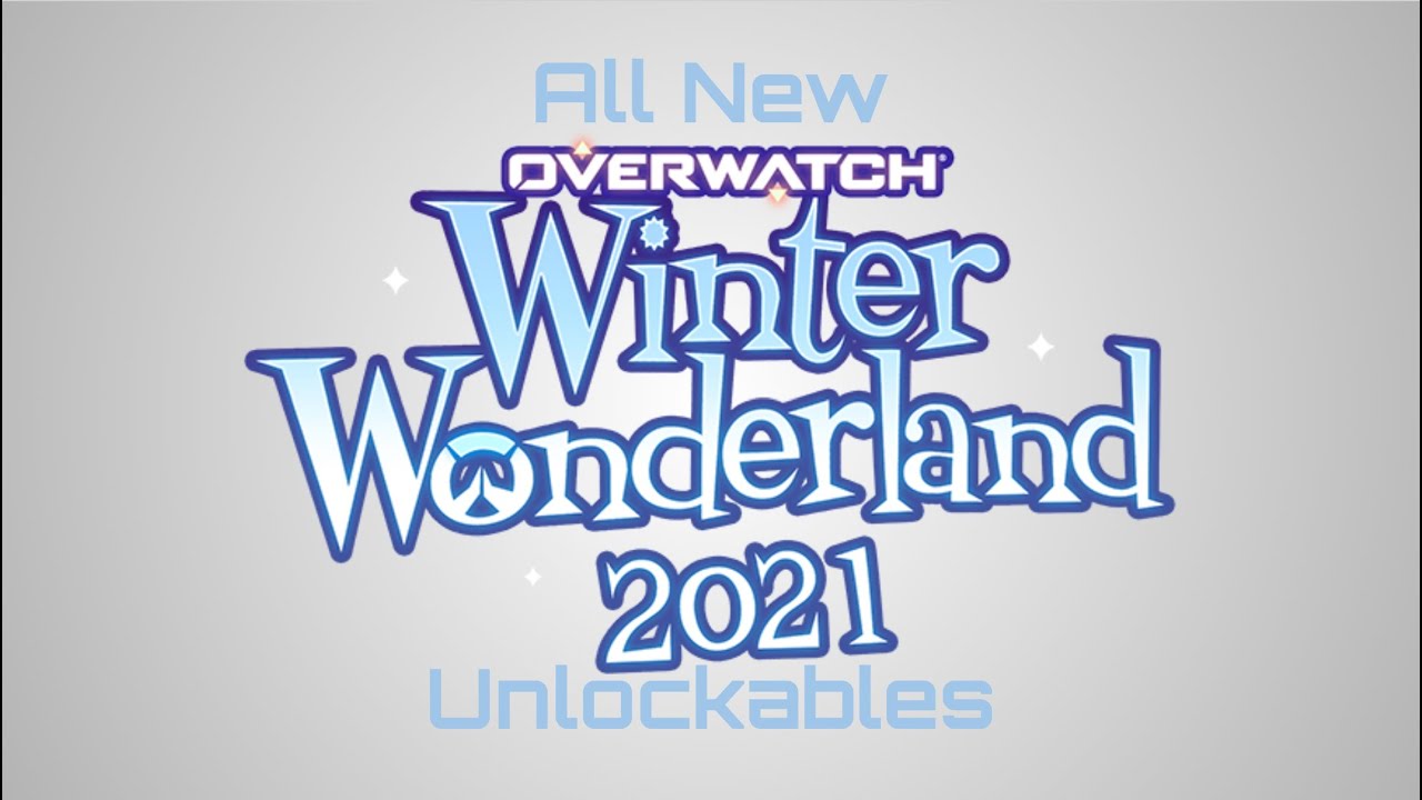 Overwatch Winter Wonderland 2021 - All New Unlockables (Skins, Sparays, Emotes, etc.)