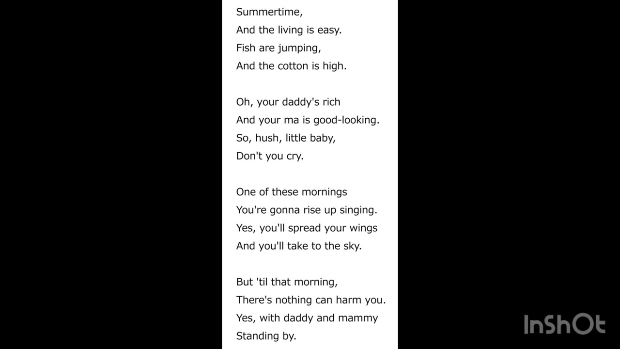 Summertime (A-) ballad