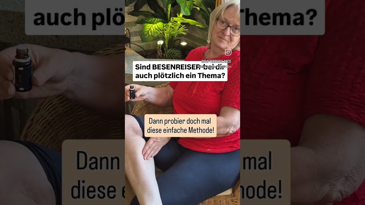 Sind Besenreiser bei dir auch pl&ouml;tzlich ein Thema?